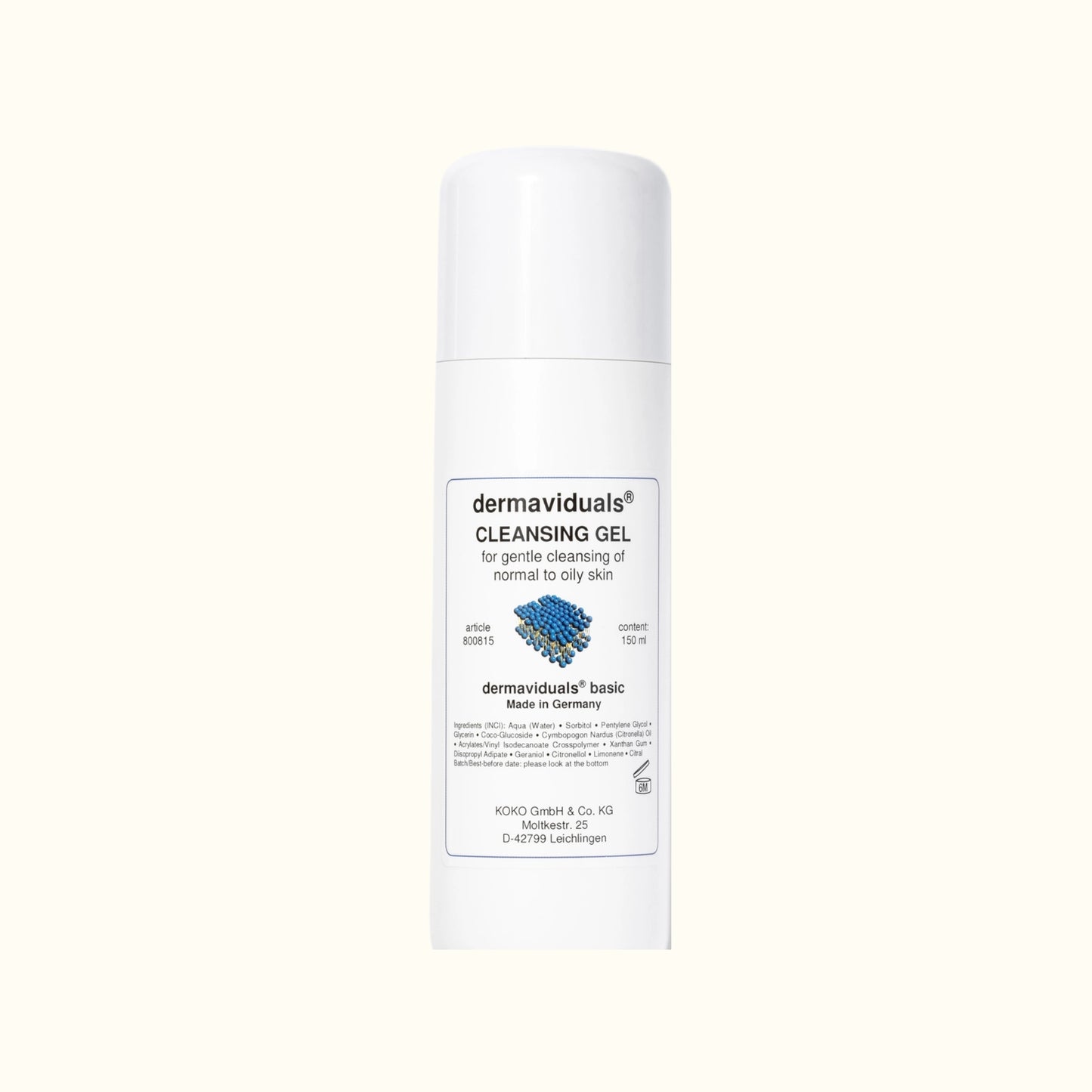 Dermaviduals Cleansing Gel 150ml