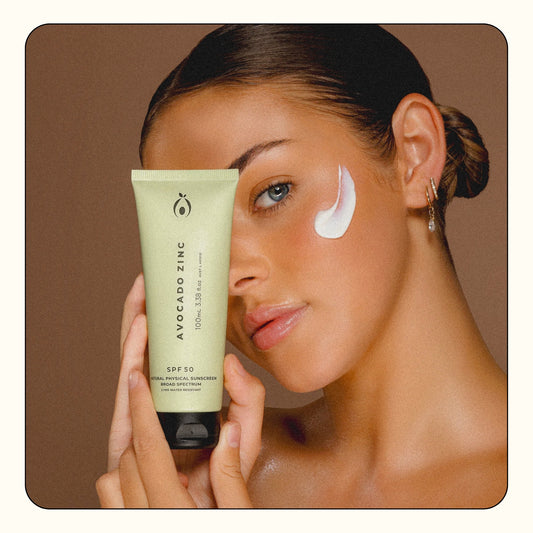 Avocado Zinc SPF 50 Natural Face Sunscreen