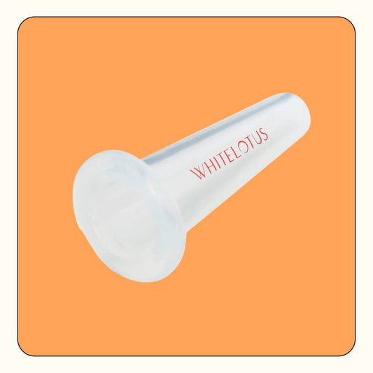 White Lotus Facial Massage Cup