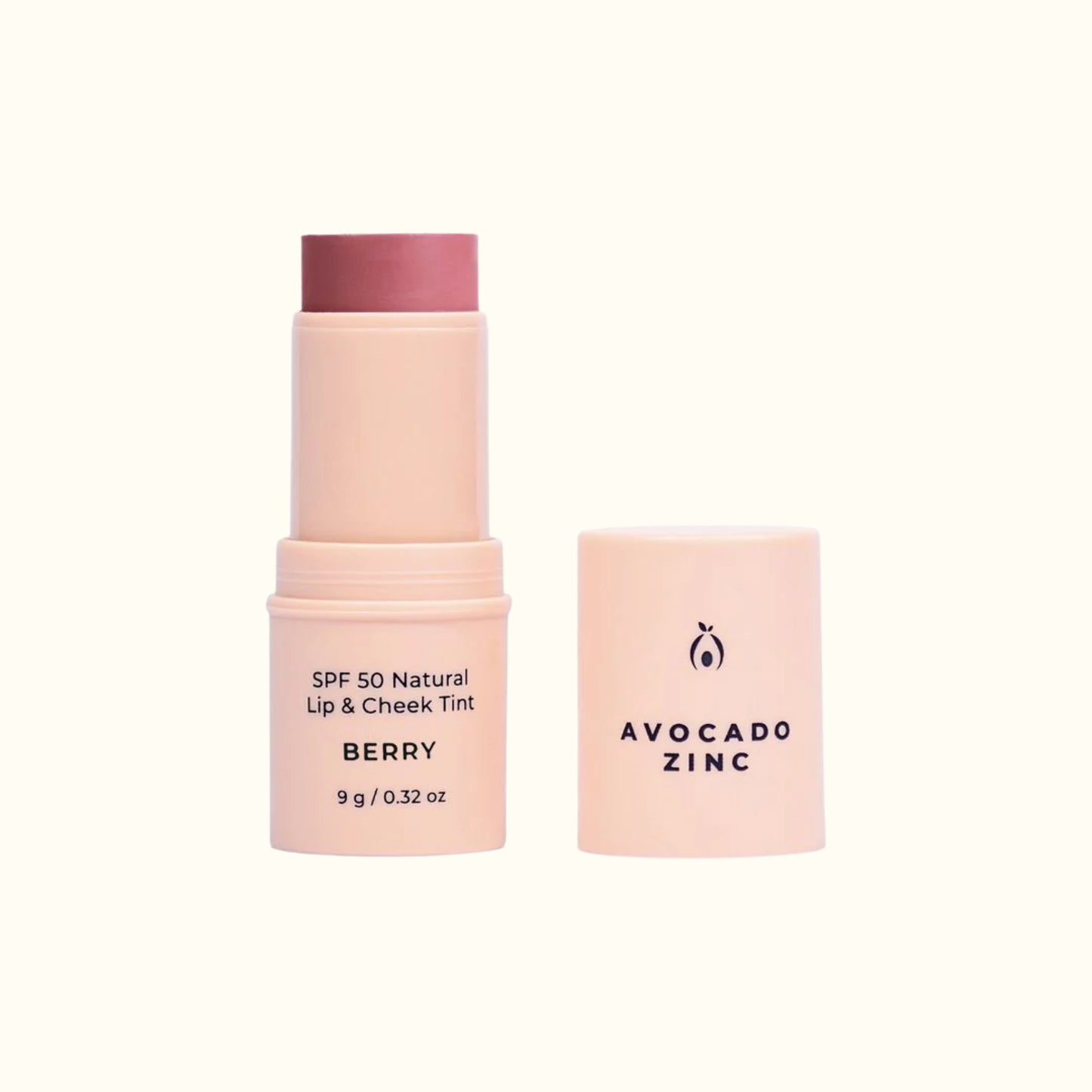 Avocado Zinc SPF 50 Natural Lip and Cheek Tint