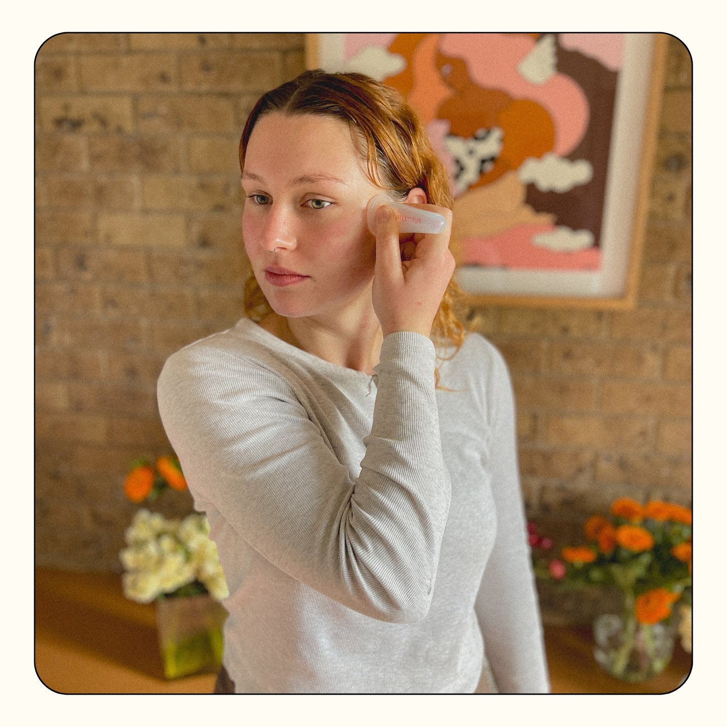 White Lotus Facial Massage Cup
