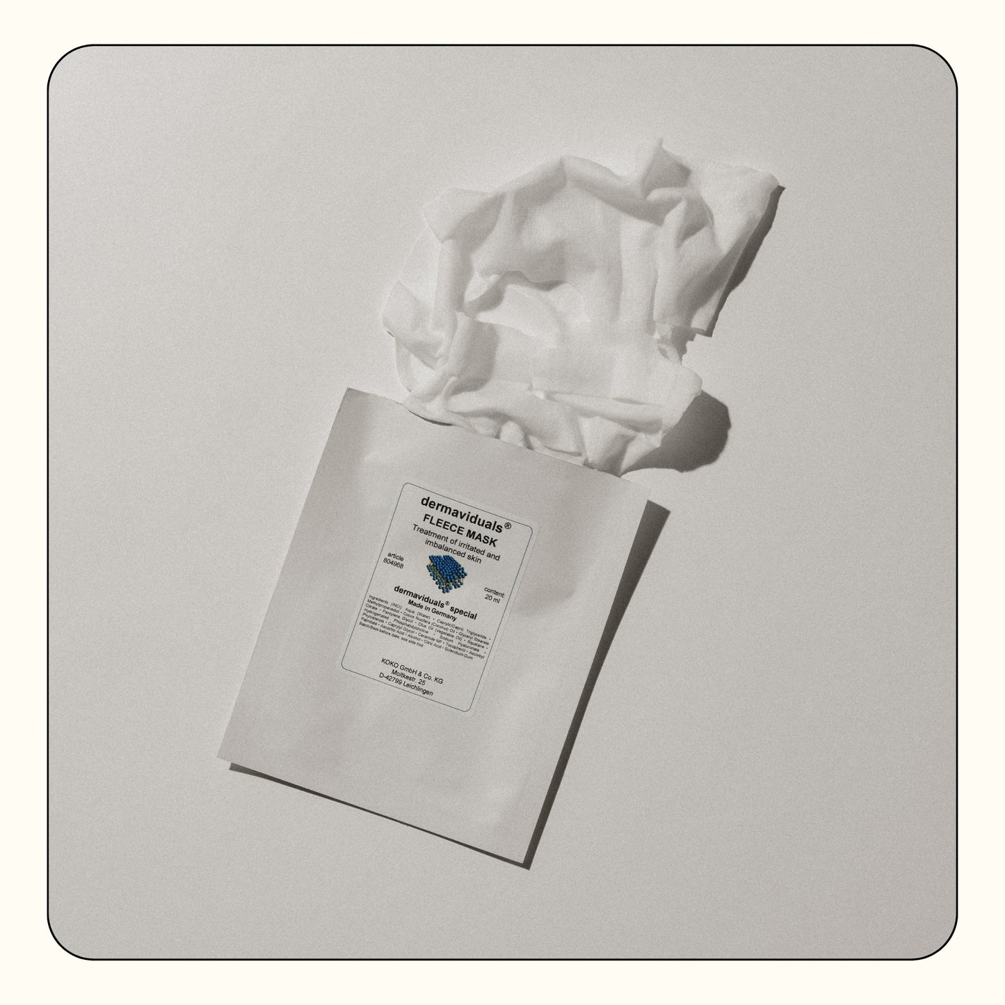 Dermaviduals Fleece Mask