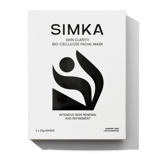 SIMKA Skin Clarity Bio-Cellulose Facial Mask (4 Pack)